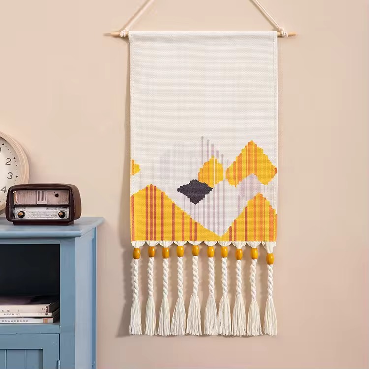Wholesale Custom Boho Cotton Woven Printed Pattern Wall Hanging ...